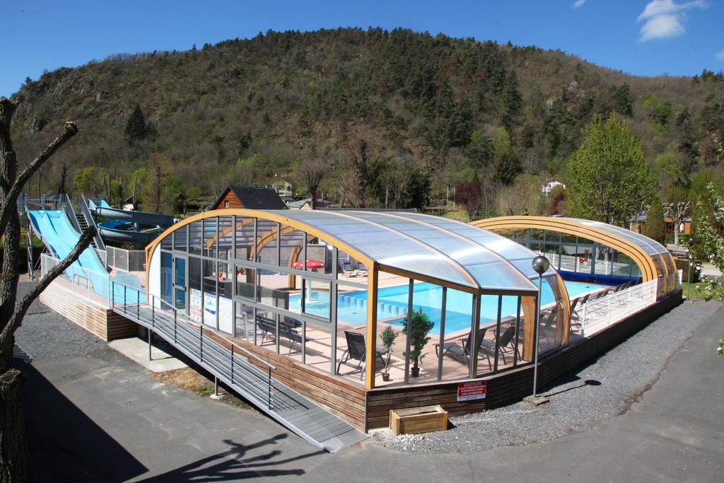 Camping La Cle Des Champs Saint-Nectaire Exterior foto